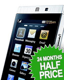 Half Price - 24 Months